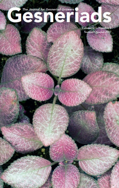 GESNERIADS Vol. 67, No 2 Second Quarter 2017