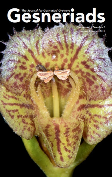 GESNERIADS Vol. 68, No 2 Second Quarter 2018