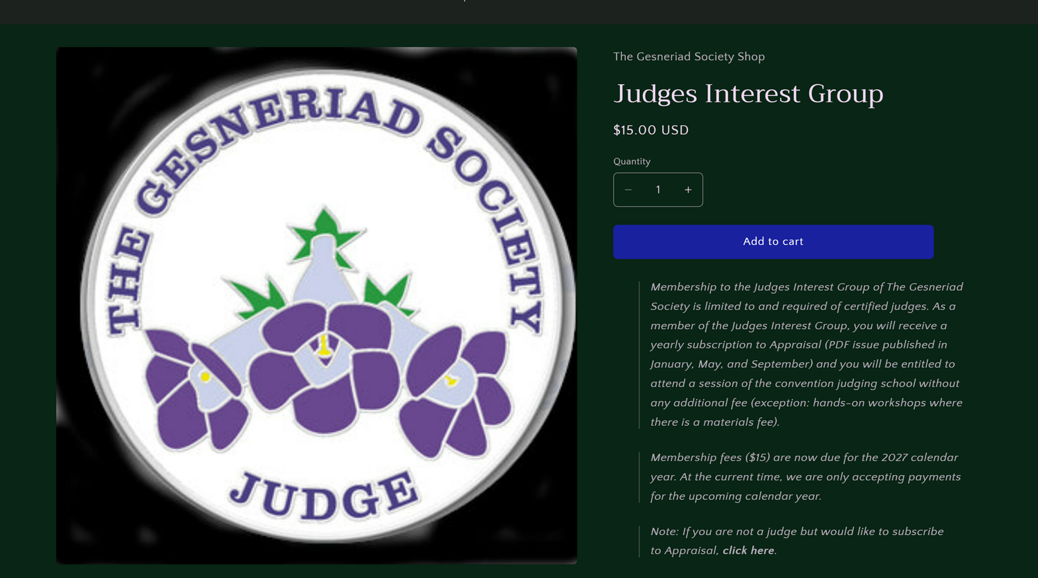 Judges Interest Group