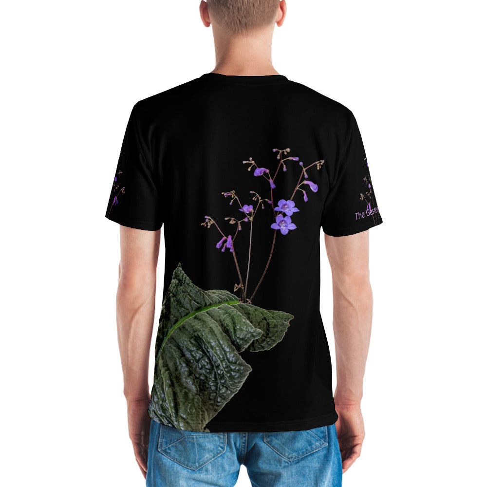Men's All over print T-shirt with Streptocapus porphyrostachys